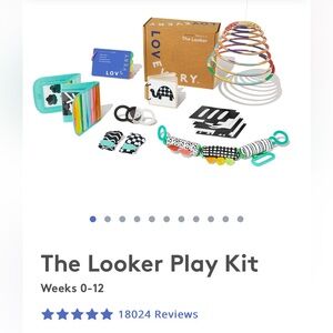 Lovevery Looker Play Kit Ages 0-12 Weeks